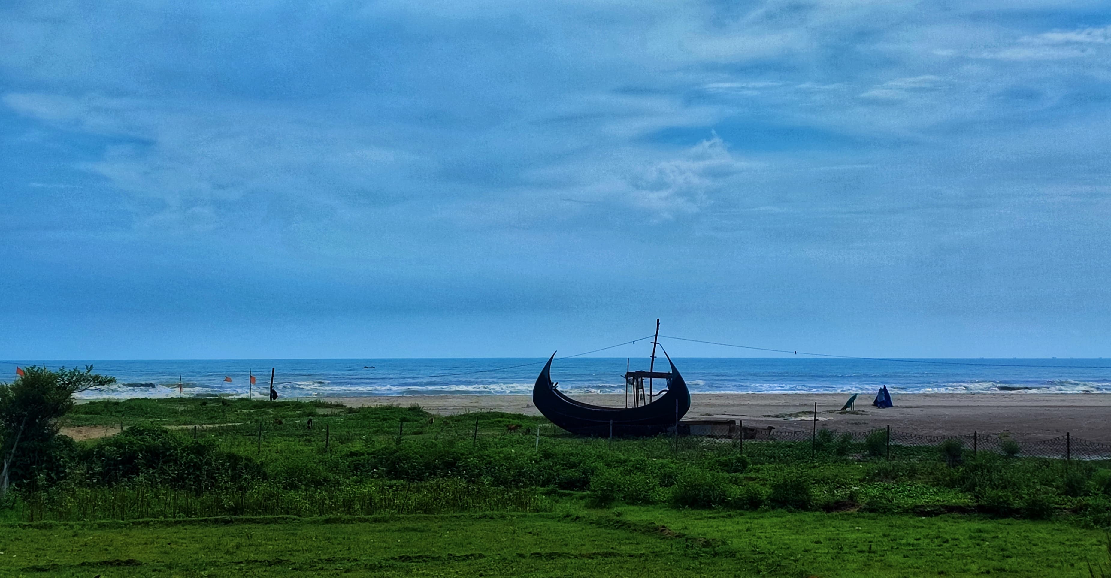 Cinematic view of Cox's Bazar